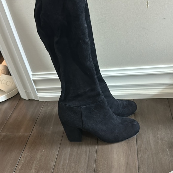 Steve Madden Galeee Knee High Boots Black - Picture 3 of 5